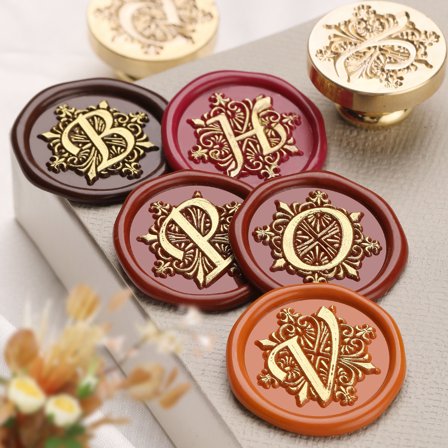 Wax Seal Stamps Head 26 Letter - Wax Seal Letter Kit recension och pris