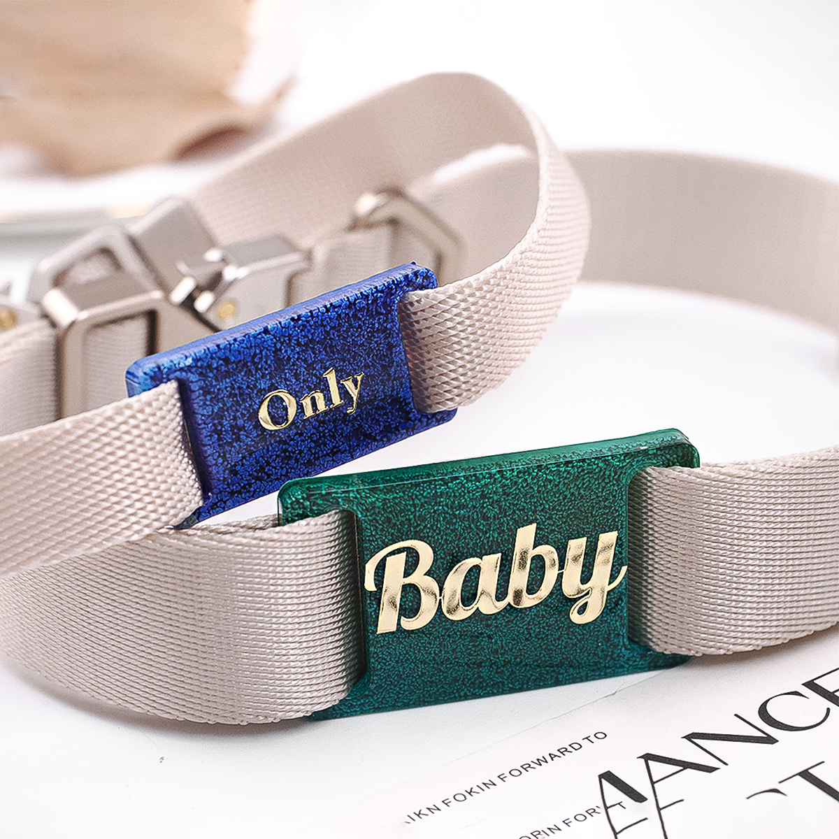 DIY Cat Dog ID Tag Silicone Mo - Name Necklace Custom recension och pris