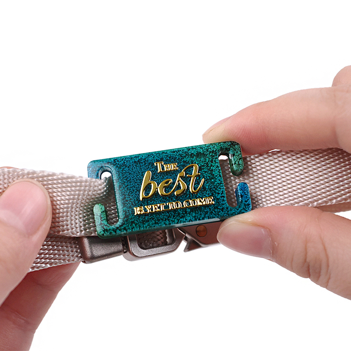DIY Cat Dog ID Tag Silicone Mo - Name Necklace Custom recension och pris