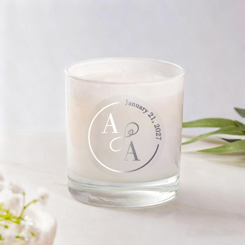 50PCS Personalized Wedding Sti - Personalised Candle Label recension och pris