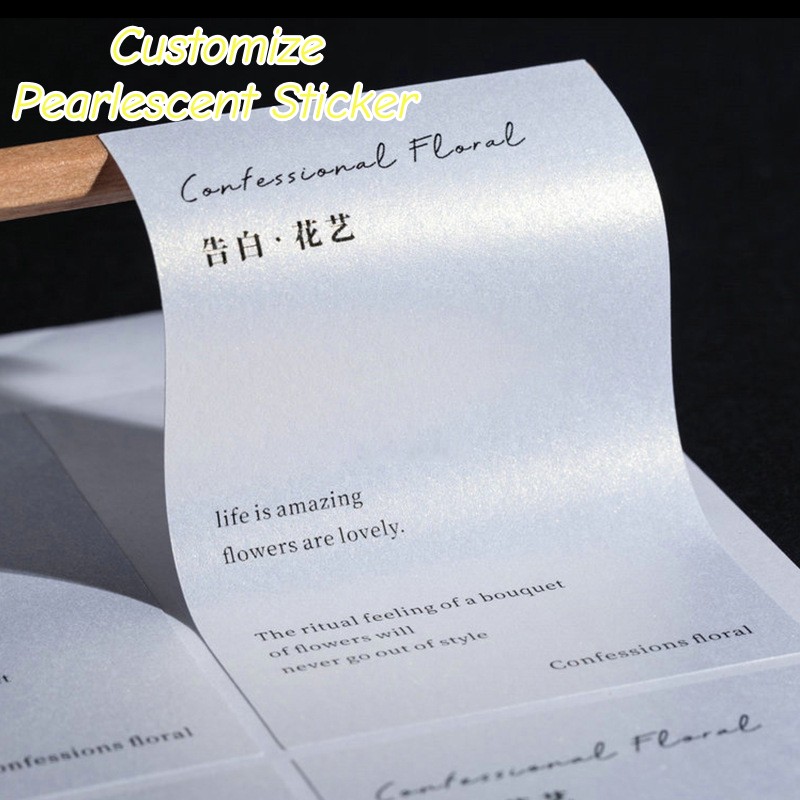 100pcs Custom Pearlescent Stic - Personalized Name Box recension och pris