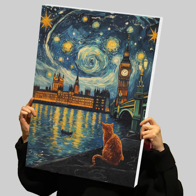 London Night Sky Prints Poster - Custom Night Sky recension och pris