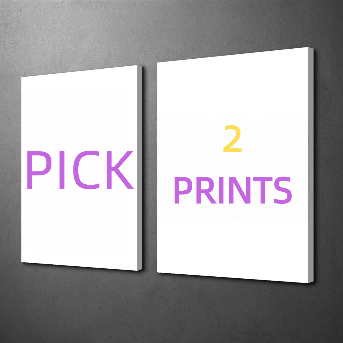 2pcs/set of custom canvas phot - Custom Map Poster recension och pris
