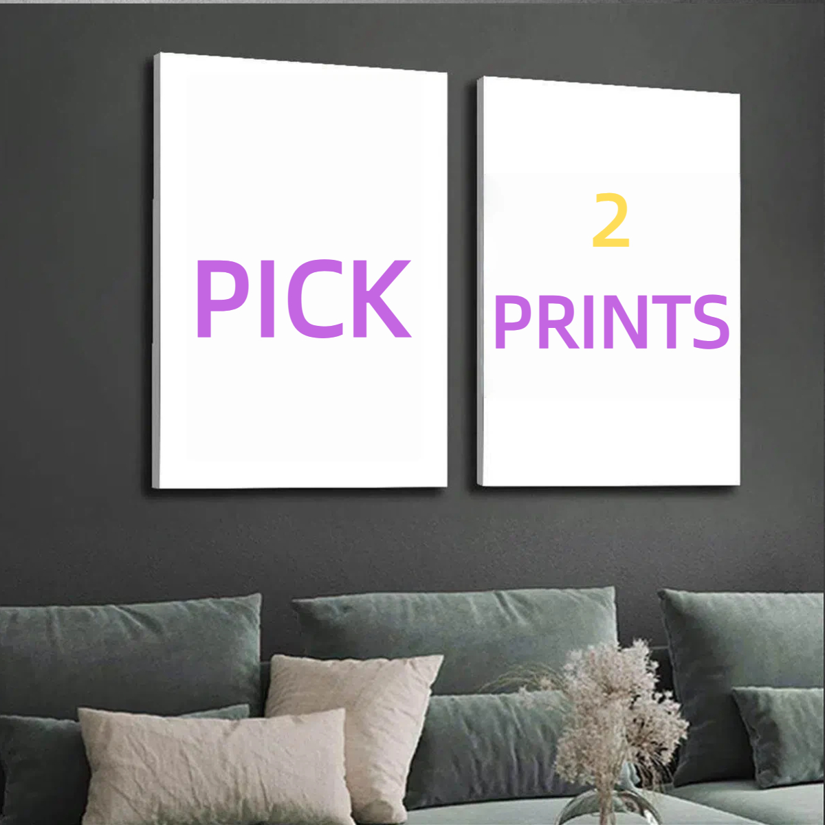 2pcs/set of custom canvas phot - Custom Map Poster recension och pris