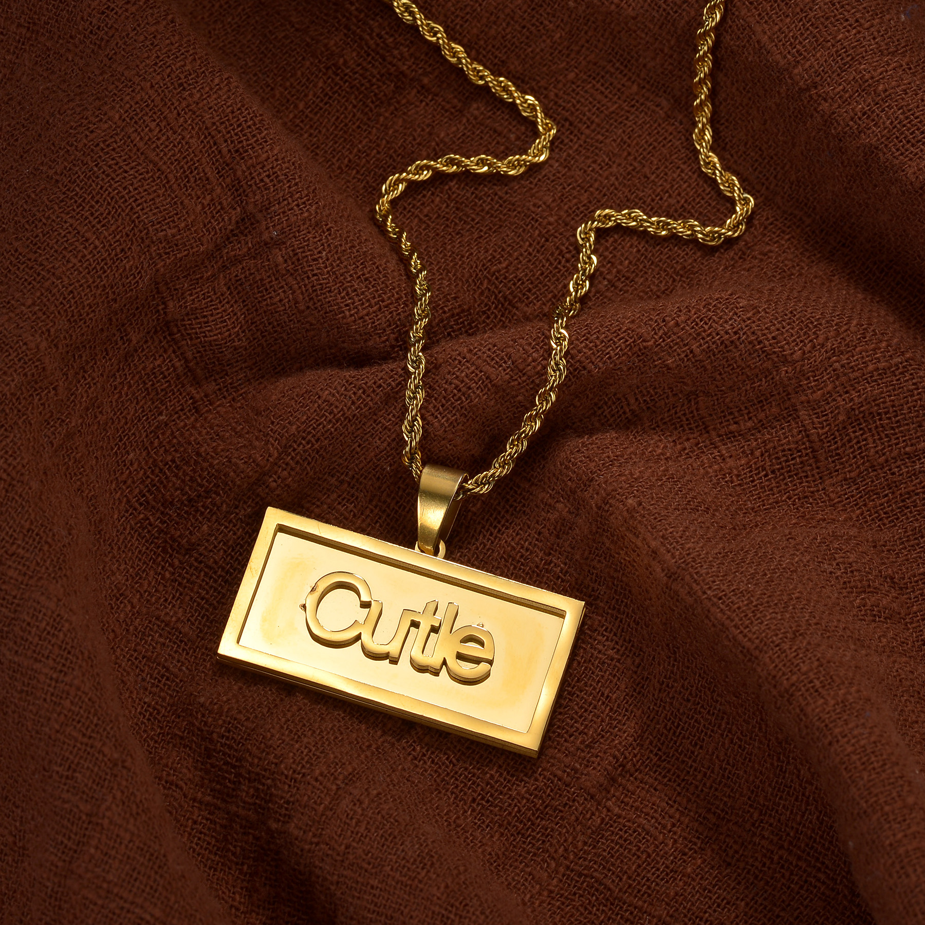 Custom Name Hip Hop Necklace f - Name Necklace Custom recension och pris