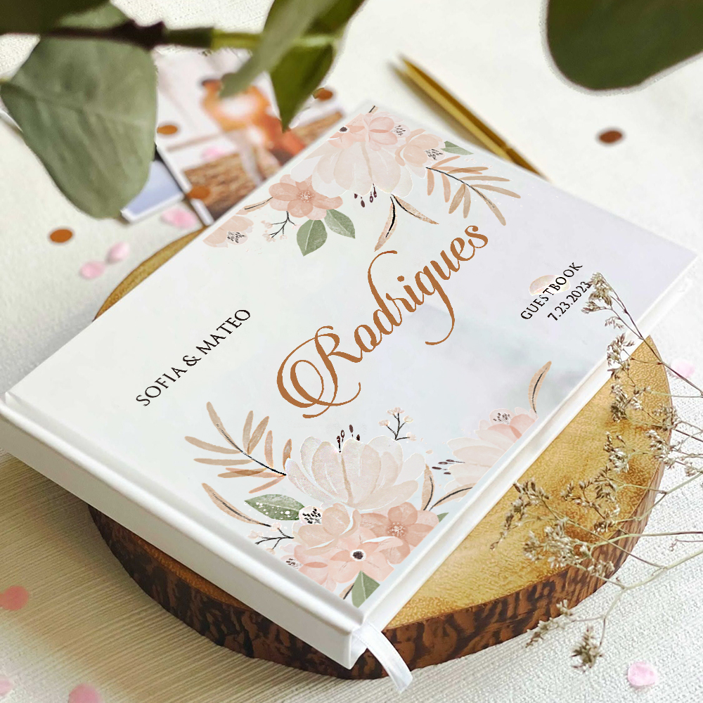 Custom Wedding White Guest Boo - Custom Photo Book recension och pris