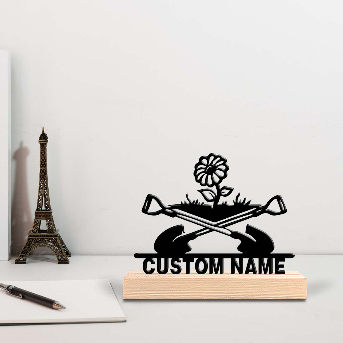 A modern minimalist customizat - Engraved Wood Frame recension och pris