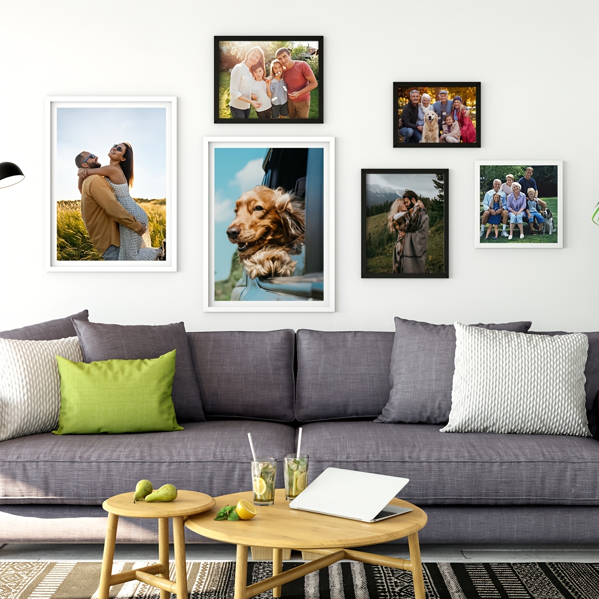 Custom Personal Photo Canvas W - Personalized Name Box recension och pris