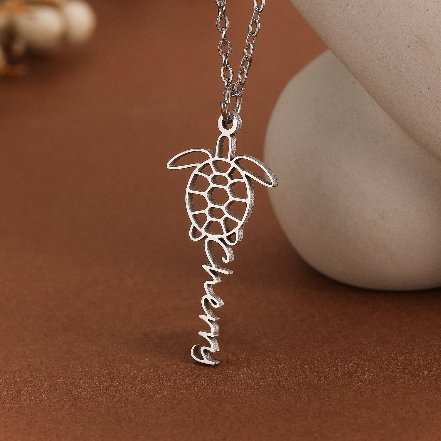 1pc Customized Personalized Cu - Name Necklace Custom recension och pris
