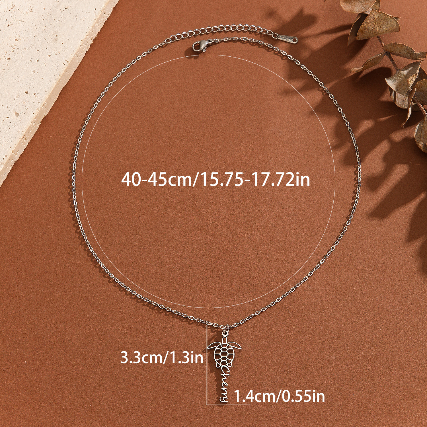 1pc Customized Personalized Cu - Name Necklace Custom recension och pris