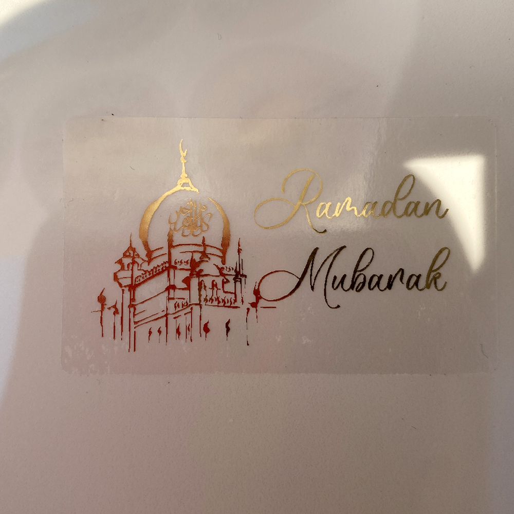30 Ramadan Mubarak Crescent St - Personalised Candle Label recension och pris