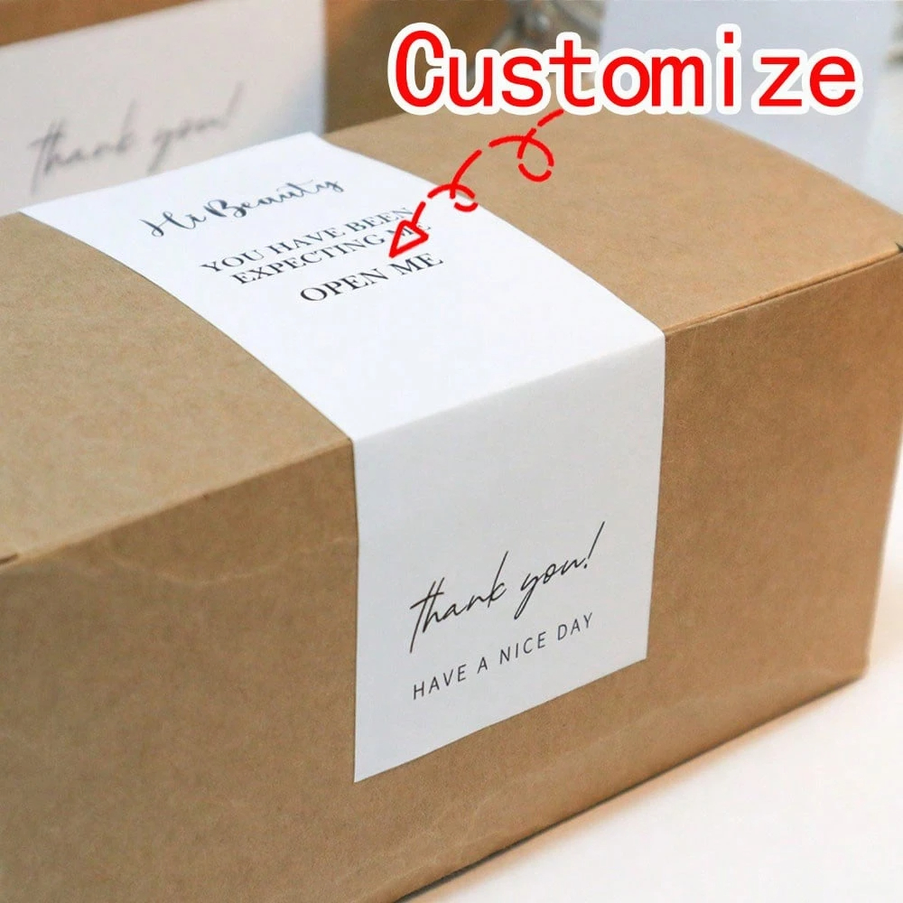 Custom Personalized Stickers W - Personalised Candle Label recension och pris
