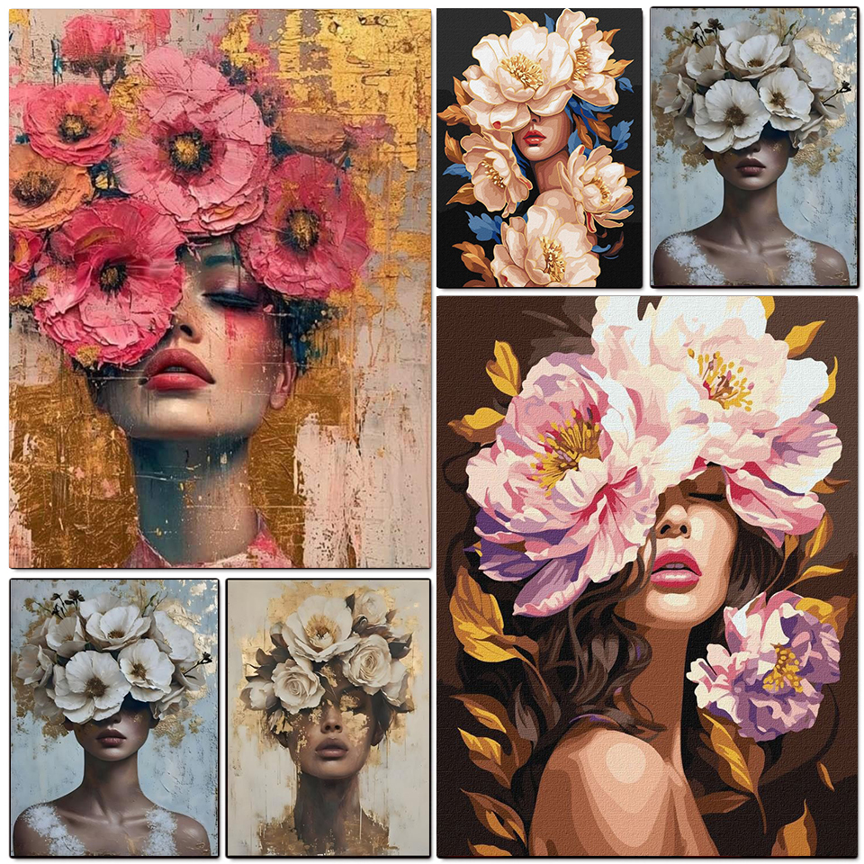 Diamond Painting Beauty Girl D - Photo Mosaic Print recension och pris