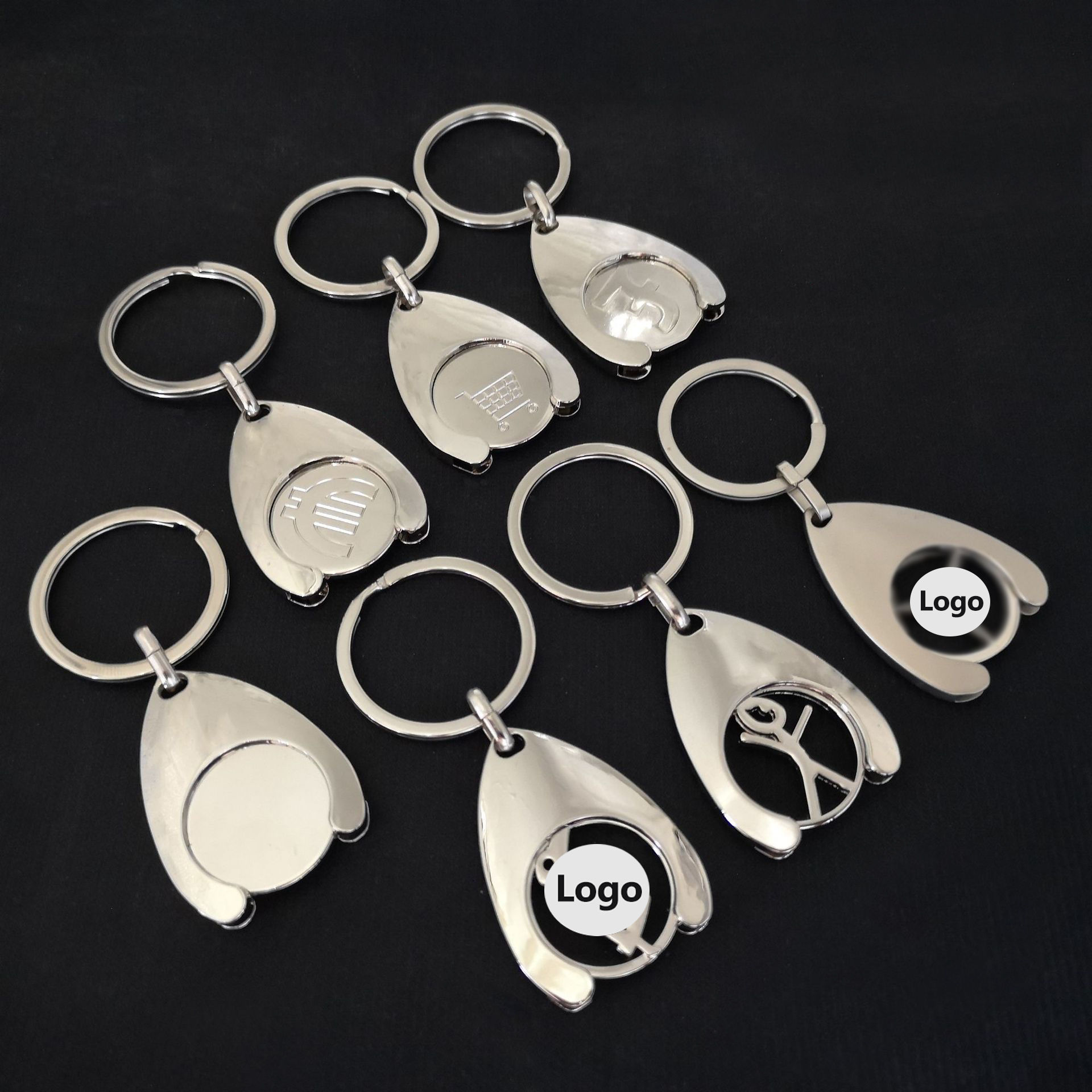 Personalized Keychain Custom L - Initial Ring Custom recension och pris