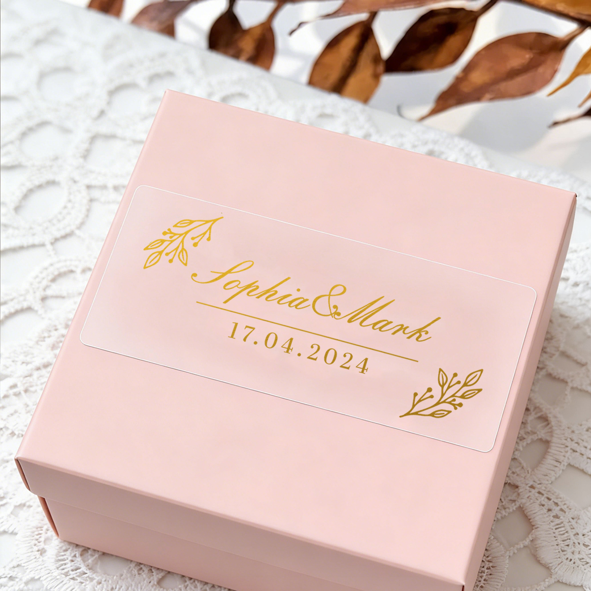 30-300Pcs Custom Wedding Stick - Personalised Candle Label recension och pris