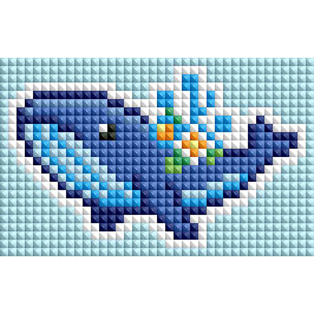 Minigem®: Whale and Flower 9.4 - Photo Mosaic Print recension och pris