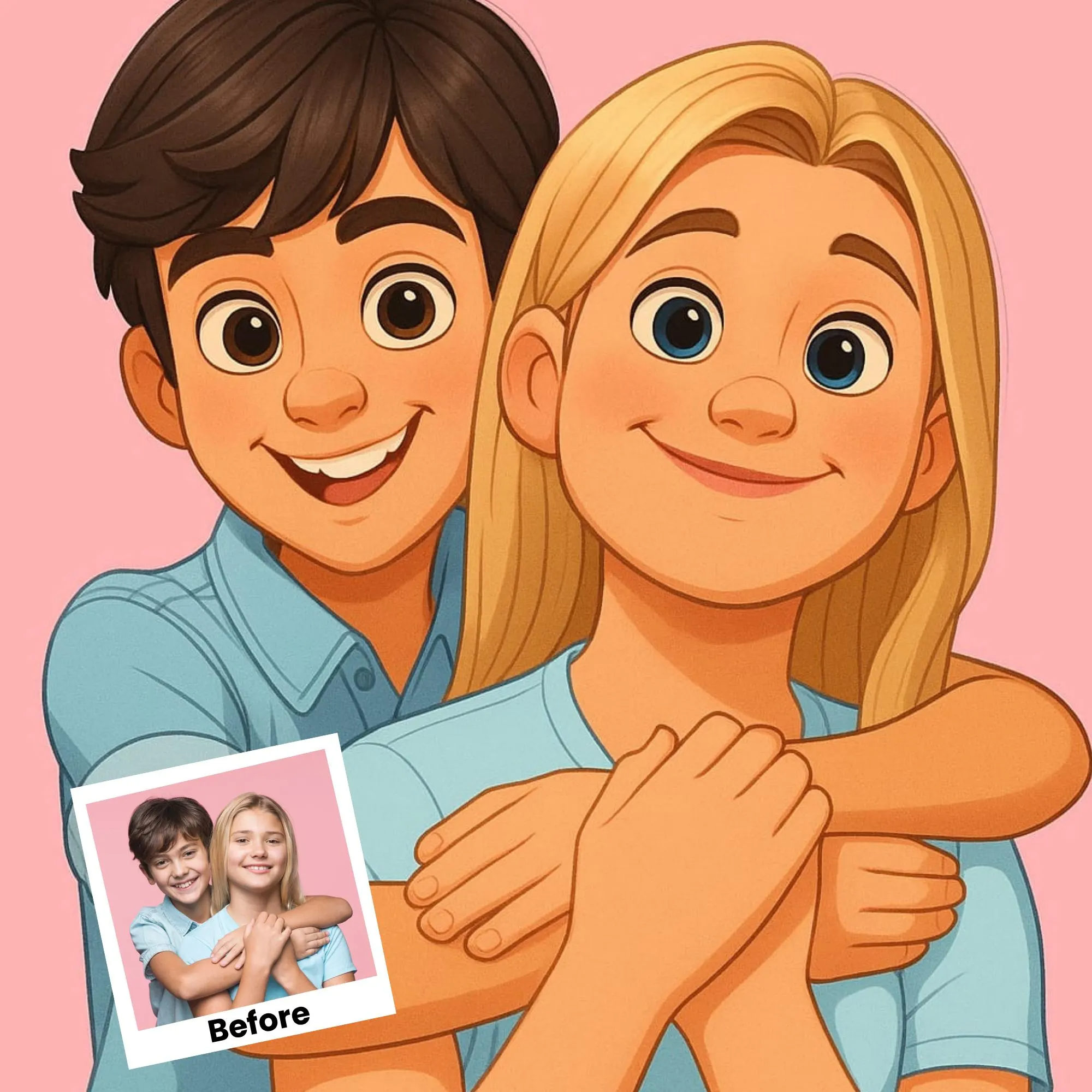 Custom Animated Character Fami - Pet Portrait Custom recension och pris