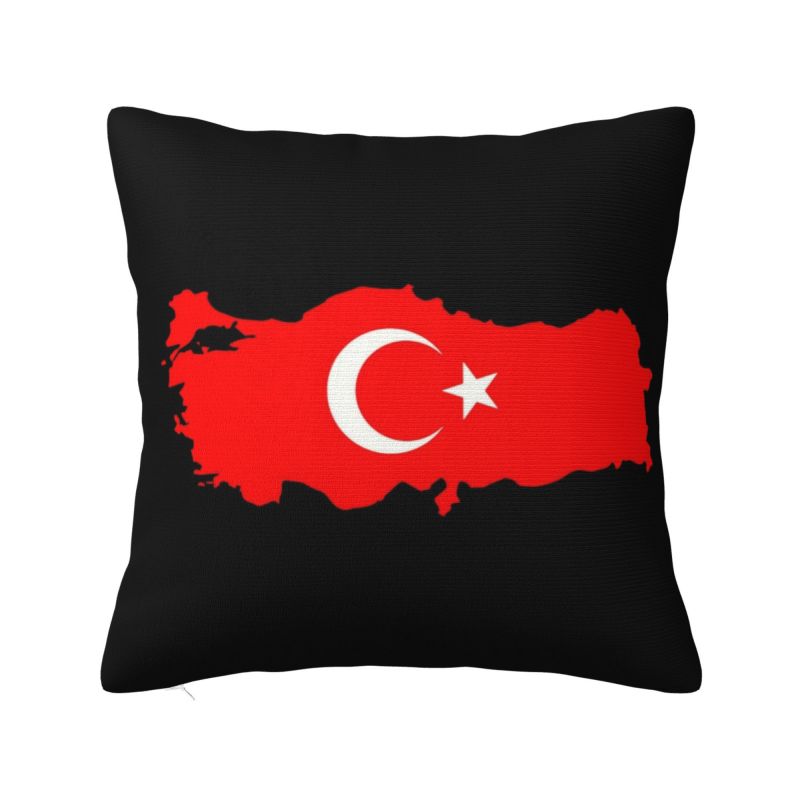 Custom Turkey Flag Map Pillow  - Custom Star Map recension och pris