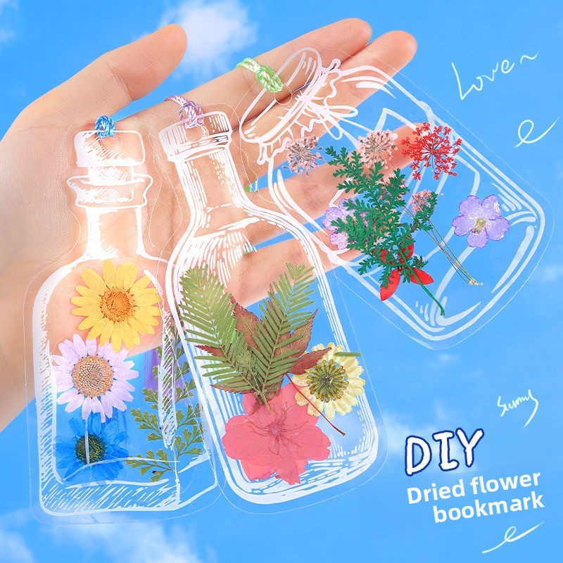 20 Piece Bookmarks Kids Creati - Dried Flower Bookmark recension och pris