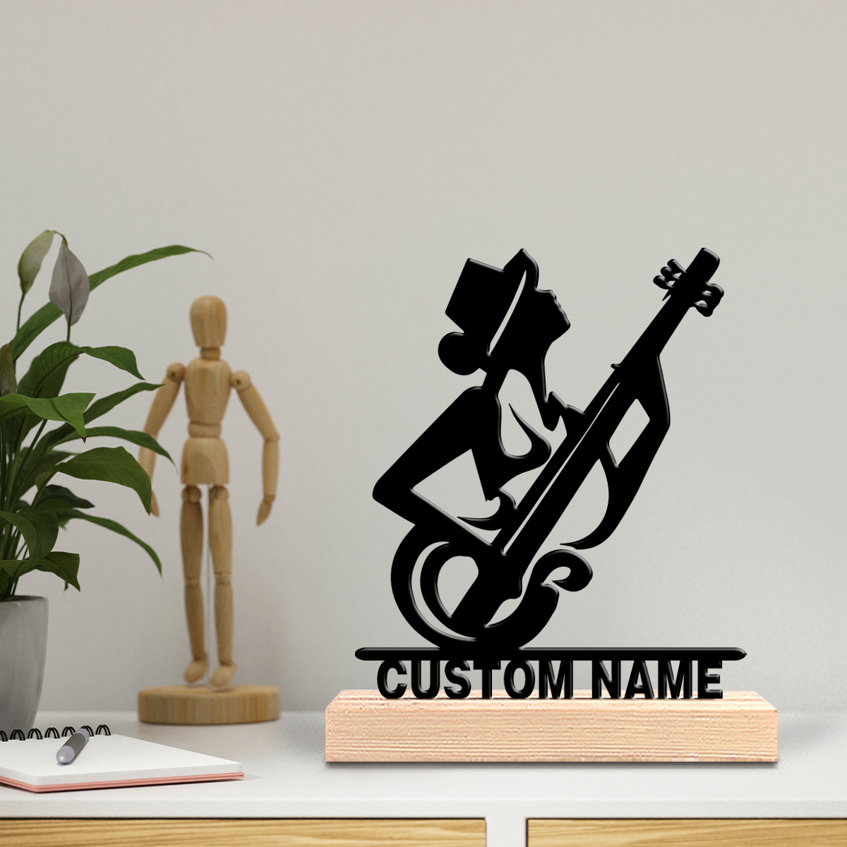 1pc Personalized Custom Perfor - Engraved Wood Frame recension och pris