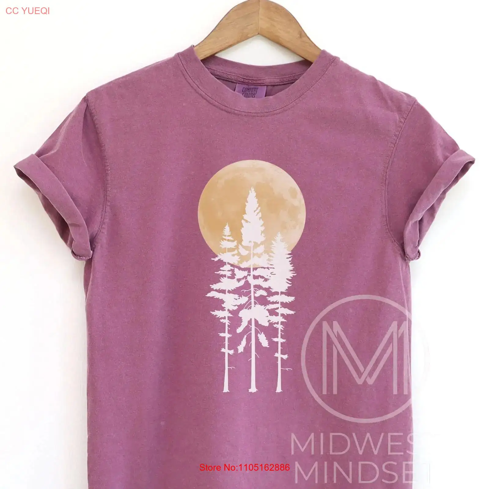 Pine Tree T Shirt Boho Nature  - Family Tree Print recension och pris