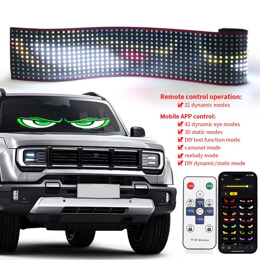 Truck Devil Eyes LED Light APP - Custom Map Poster recension och pris