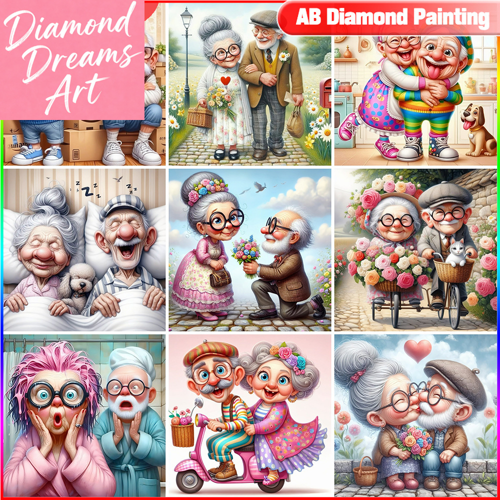 Frameless, Diamond Embroidery  - Photo Mosaic Print recension och pris