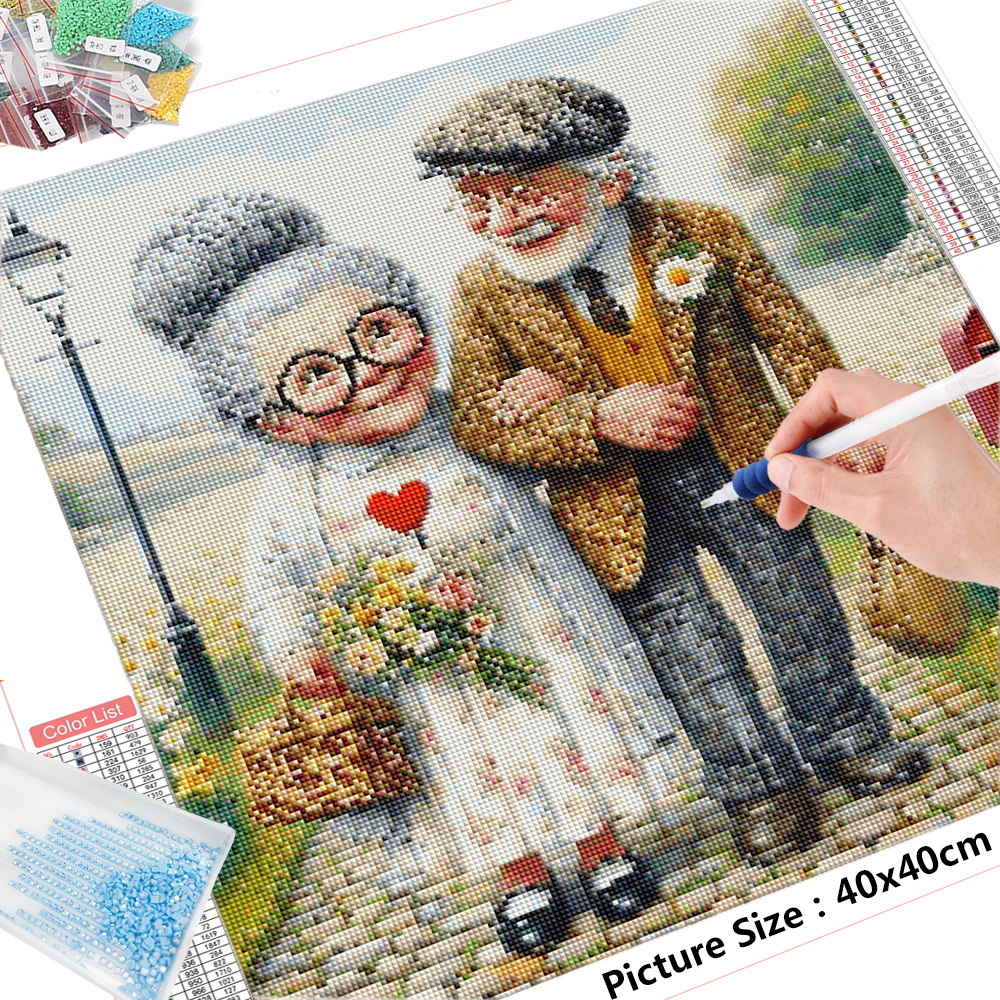 Frameless, Diamond Embroidery  - Photo Mosaic Print recension och pris