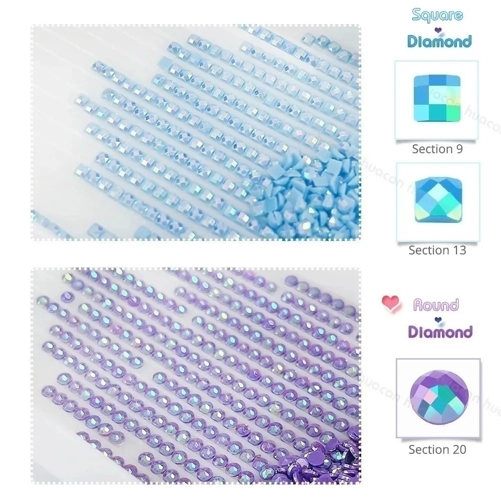 Frameless, Diamond Embroidery  - Photo Mosaic Print recension och pris