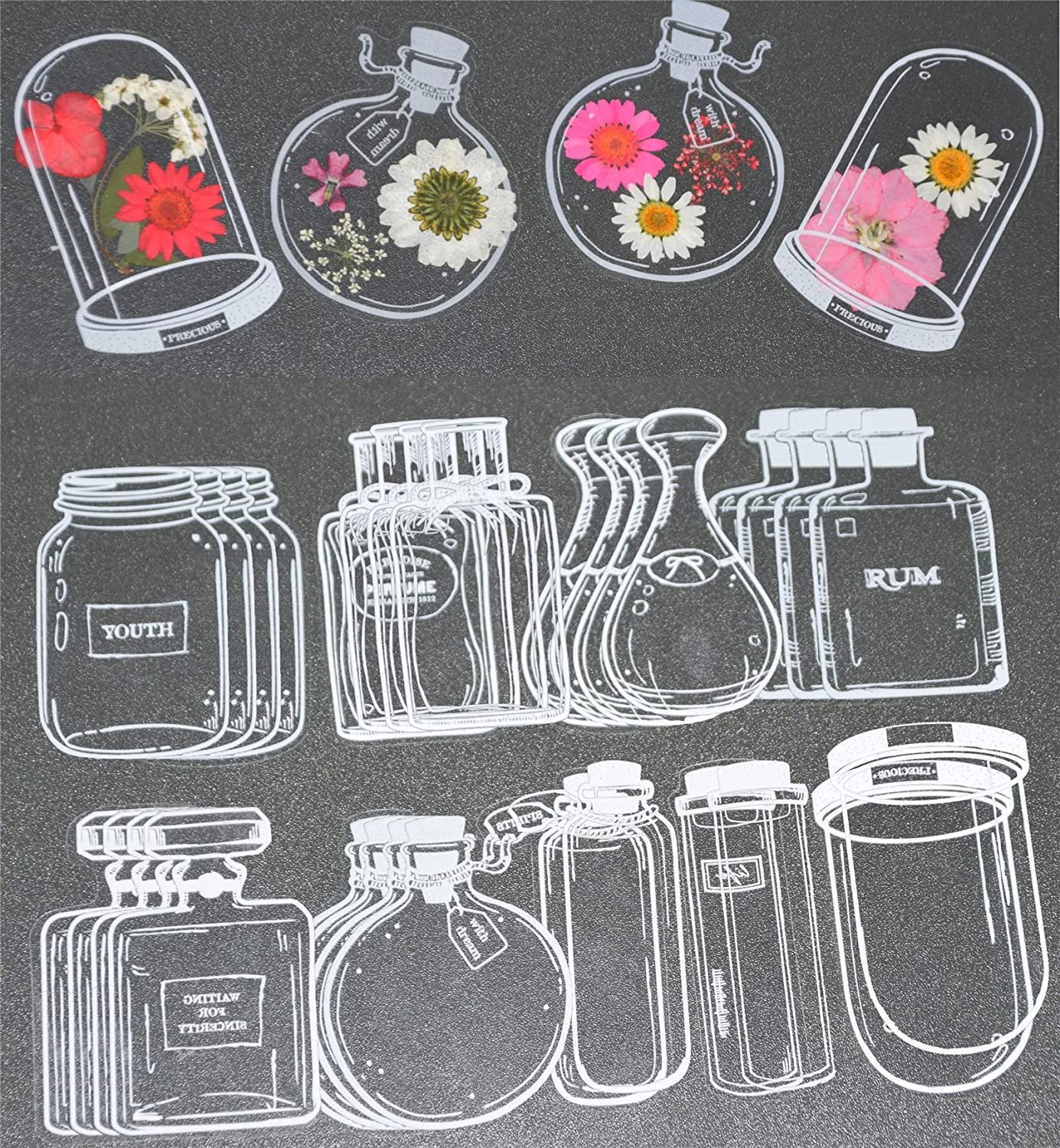 30Pcs Transparent Dried Flower - Dried Flower Bookmark recension och pris